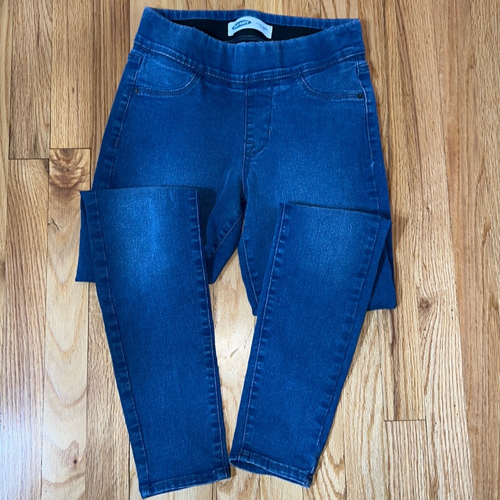 Old Navy Like New Super Skinny Mid-Rise Jeggings